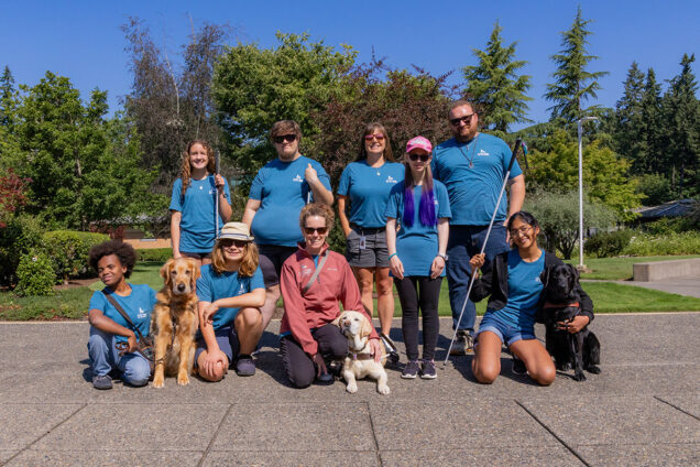 A group photo of GDB staff and Camp GDB participants.