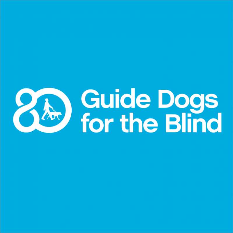 Guide Dogs for the Blind 80th Anniversary Logo