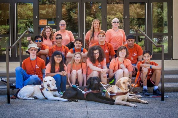 A group photo of participants at Camp GDB.